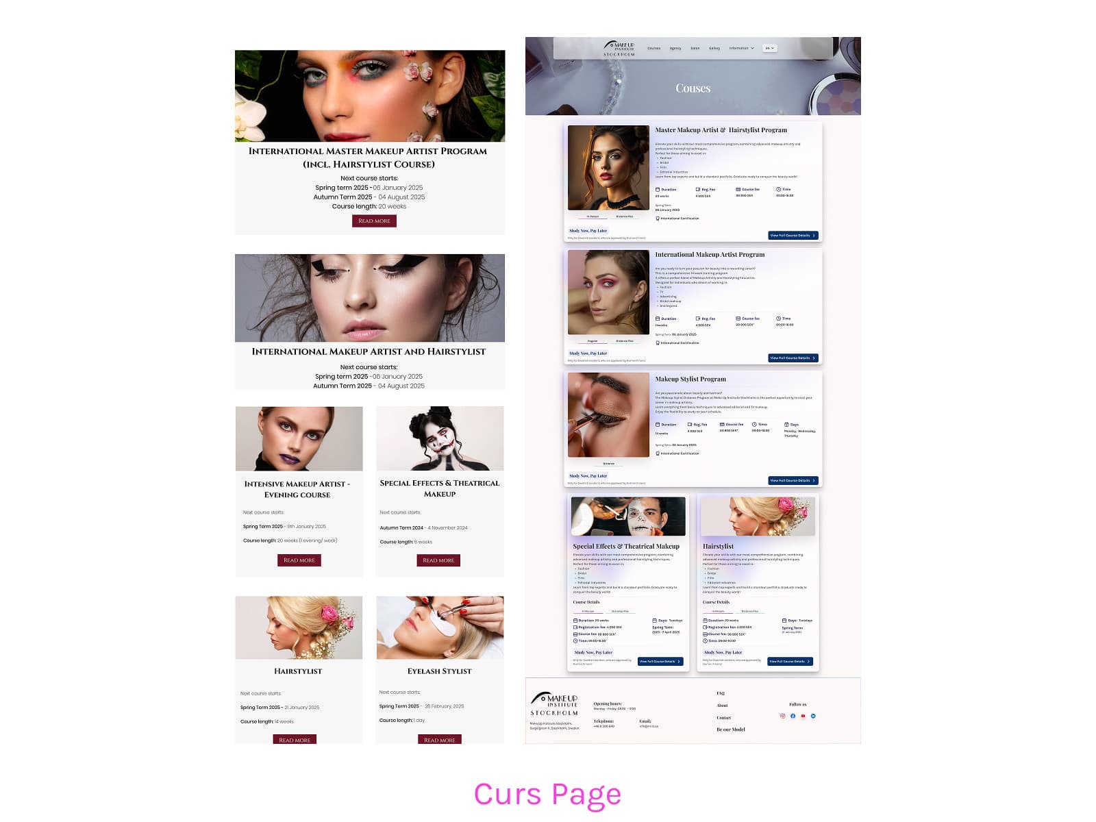 Make Up Institute Stockholm: Projektbilder 3