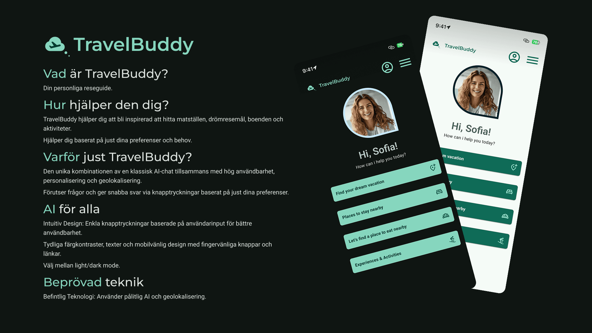 Travel Buddy: Projektbilder 1